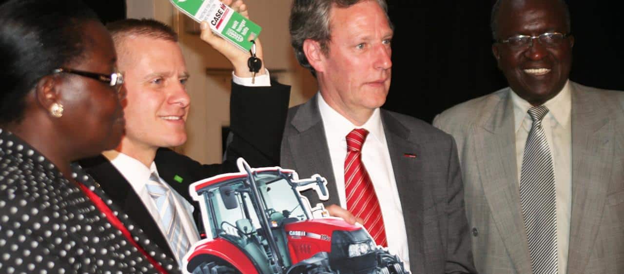 Case IH donates two tractors for small-holders in Kenya